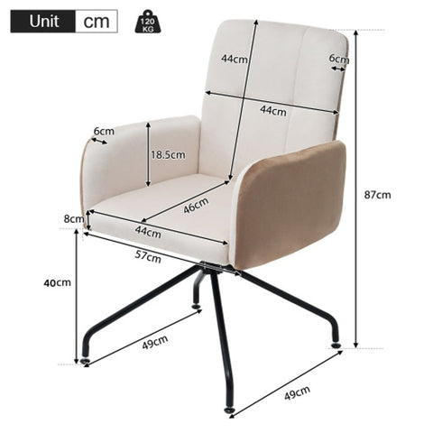 Rootz Velvet Dining Chair - Luxurious Chair - Ergonomic Seating - Solid Wood for Stability - 57cm x 49cm x 87cm
