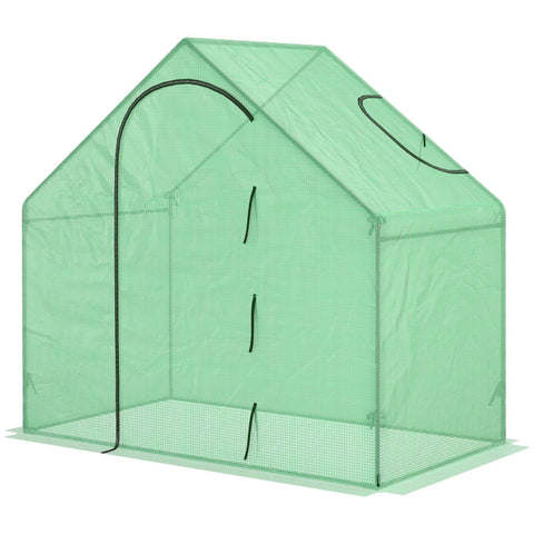 Rootz Foil Greenhouse - Tomato Greenhouse - Cold Frame - Durable Construction - Optimal Growing Space - Enhanced Stability - 180cm x 100cm x 168cm