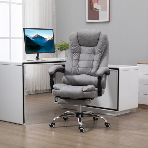 Rootz Office Massage Chair - Heated Chair - Ergonomic Seating - Adjustable Comfort - 65cm x 70cm x 111-119cm
