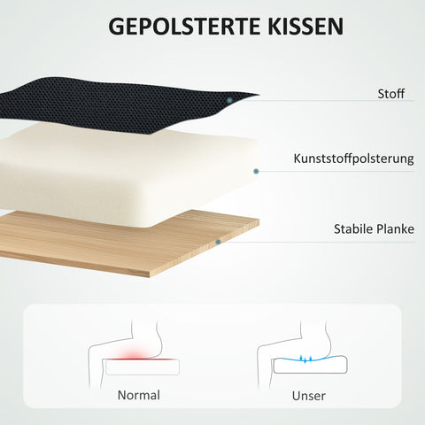 Rootz Office Chair - Swivel Chair - Rotatable Desk Chair - Adjustable & Rollable - 58cm x 58cm x 103-123cm