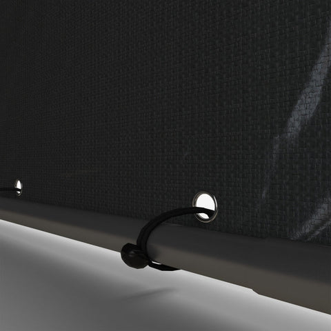 Rootz Tool Shed - Bike/Motorcycle Storage - Garden Equipment Shelter - UV-Resistant Tarpaulin - Galvanized Steel Frame - 160cm x 218cm x 172cm