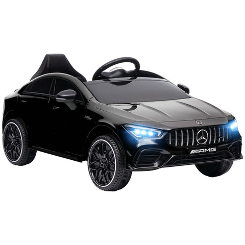 Rootz Electric Kids Car - Children's Ride-On Vehicle - Toy Car - LED Lights & Music System - 110cm x 61cm x 45cm - Mercedes-AMG CLA 45 License