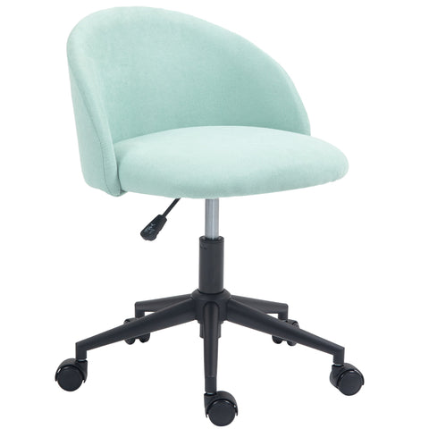 Rootz Office Chair - Desk Chair - Swivel Chair - Breathable Velvet - 56x59.5x66-75.5cm - 360° Rotation - Height Adjustable