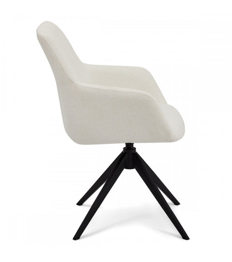 Rootz Dining Chair - Modern Dining Chair - Comfortable Seating - Durable, Easy Maintenance, Ergonomic Design - 64cm x 64cm x 87cm