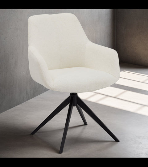 Rootz Dining Chair - Modern Dining Chair - Comfortable Seating - Durable, Easy Maintenance, Ergonomic Design - 64cm x 64cm x 87cm