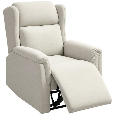 Rootz Relaxation Armchair - Adjustable Upholstery - Reclining Chair - 160° Tilt & Footrest - Comfort Padding - 80cm x 94cm x 101cm