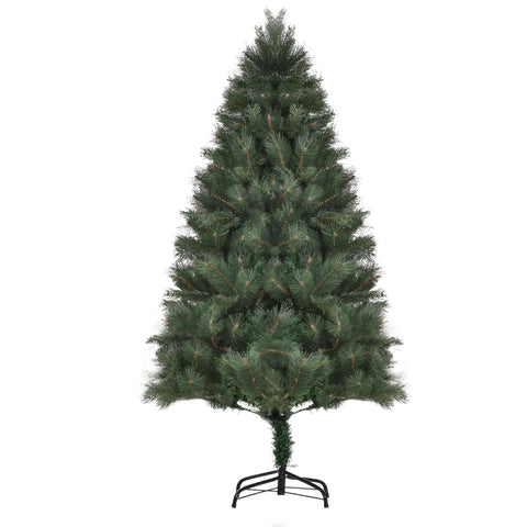 Rootz Christmas Tree - Holiday Decor - Festive Tree - Realistic Look - Sturdy Metal Stand - Ø90 x 180H cm