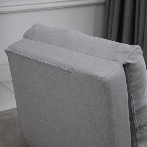 Rootz Floor Chair Folding Mattress - Sleep Mat - Convertible Seat - 2-in-1 Design - Removable Pillow - 60cm x 80cm x 56cm and 180cm x 60cm x 19cm