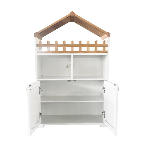 Rootz Children’s Bookcase - Side Cabinet - Versatile Storage Unit - Promotes Creativity - 249.9L x 116.8W x 59.7H cm