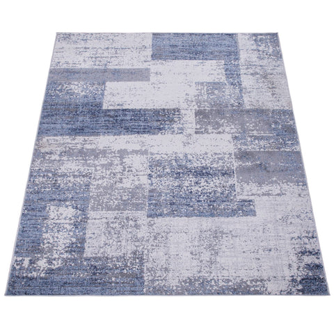 Modern Short-Pile Rug – Durable & Soft – Geometric Pattern – Easy Care