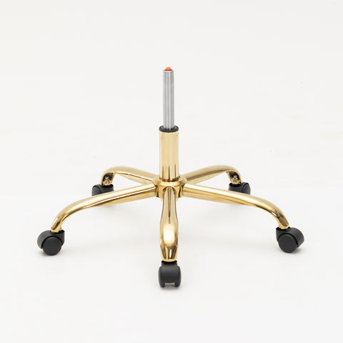 Rootz Height Adjustable Swivel Chair - Rotatable Seat - Velvet Office Chair - Maximum Comfort - 44cm x 55cm x 91cm