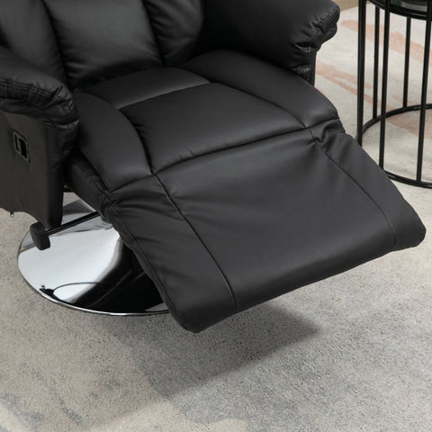 Rootz Relaxation Chair - Recliner Chair - Armchair - Ultimate Comfort - Faux Leather - 78cm x 80cm x 109cm