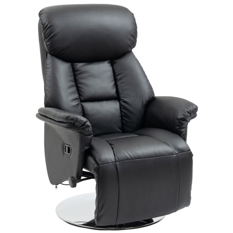 Rootz Relaxation Chair - Recliner Chair - Armchair - Ultimate Comfort - Faux Leather - 78cm x 80cm x 109cm