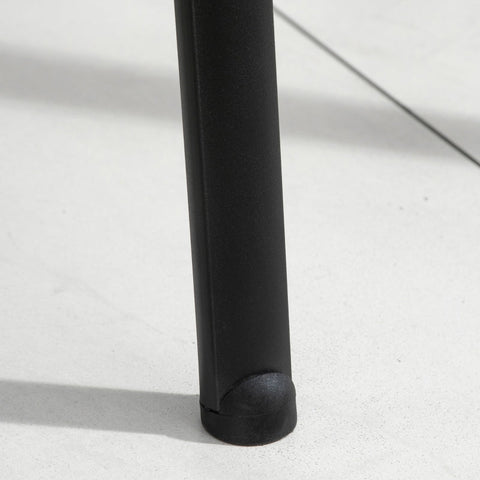 Rootz Vinsetto 2 Piece Set Meeting Chair - Conference Chair - Office Chair - Ergonomic - Stackable - High Stability - 58cm x 58cm x 88cm