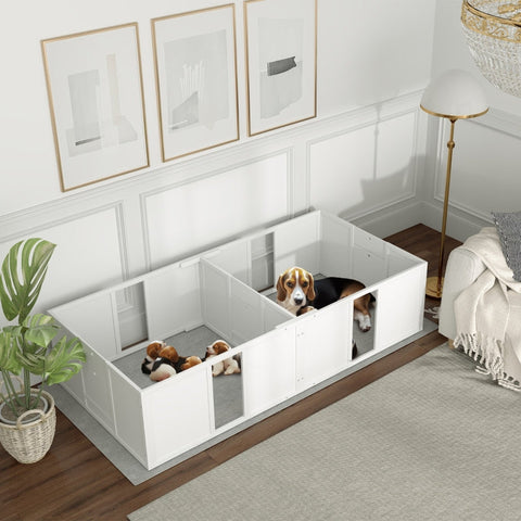 Rootz Whelping Box - Puppy Nest - Dog Birth Crate - Safe & Cozy Retreat - 196L x 96W x 48H cm