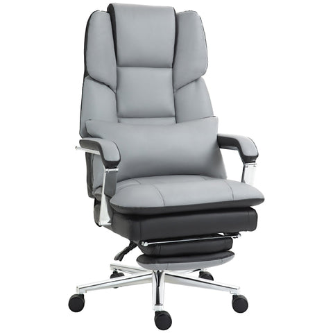 Rootz Office Chair - Gaming Chair - Executive Chair - Thick Foam Padding - PU Leather - 63cm x 71cm x 123-129cm
