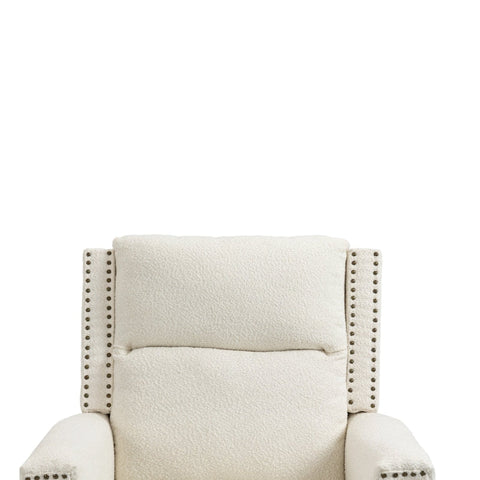 Rootz Swivel Reclining Chair - Armchair - Lounge Chair - Ergonomic Comfort - 80 x 91 x 84 cm