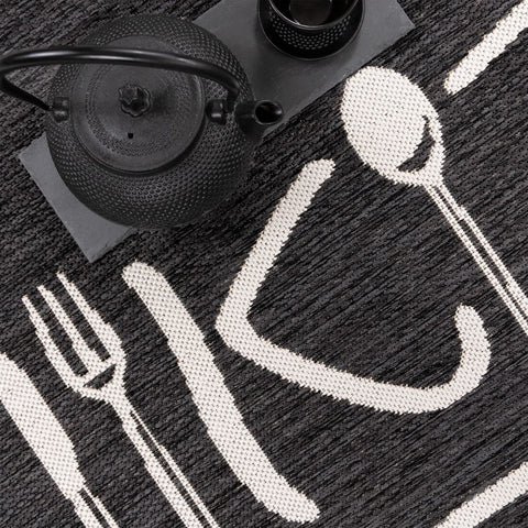 Durable Kitchen Rug – Flat-Woven, Robust Polypropylene – Cozy & Stylish Design