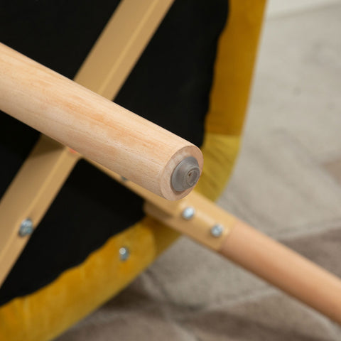 Rootz Living Room Chair - Armchair - Upholstered Chair - High Comfort - Velvet Polyester Foam - 71 x 76 x 101 cm