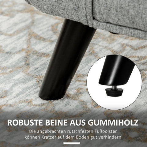 Rootz Upholstered Bed Bench with Storage - Bedroom Bench - Entryway Bench - Hidden Storage - Comfortable Fabric - 140cm x 49cm x 68cm