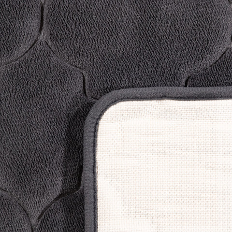 Memory Foam Bath Mat – Soft & Durable – Embossed Pattern – Relaxing Comfort