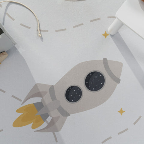 Kids Play Rug – City Streets Design – Durable – Easy-Clean – Soft Pile