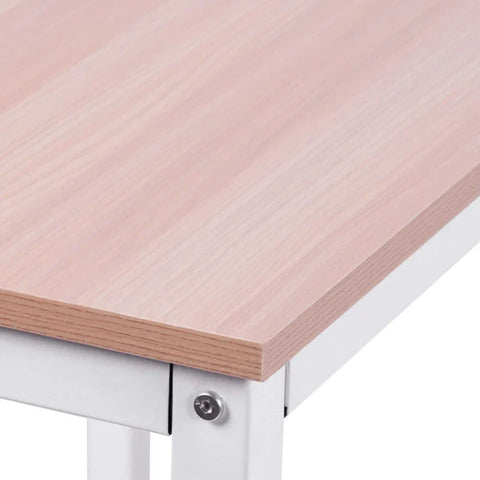 Rootz Computer Table - L-shape Desk - Work Table - Office Table - Corner Desk - Angle Desk - MDF - Natural - 150 x 150 x 76 cm