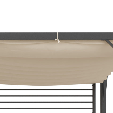 Rootz Gazebo Pergola - Outdoor Pavilion - Party Tent - UV & Water Resistant - Adjustable Shade - Robust Metal Frame - 300cm x 280cm x 238cm