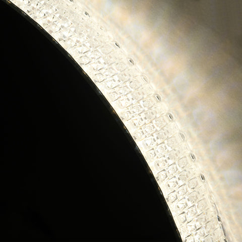 Rootz Oval LED Bathroom Wall Mirror - Vanity Mirror - Illuminated Mirror - Adjustable Brightness - 81 x 51 cm - Touch Sensitive Switch