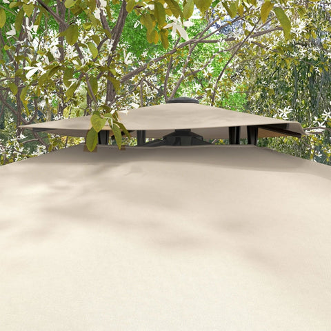 Rootz Cantilever Parasol - Garden Umbrella - Patio Shade - 360° Rotation - 2.94m x 2.94m x 2.7m - Aluminum Stability