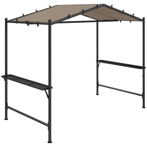 Rootz Grill Tent Gazebo - Pavilion Shelter - Weather-Resistant Roof - Protective Design - 277 x 149 x 230 cm