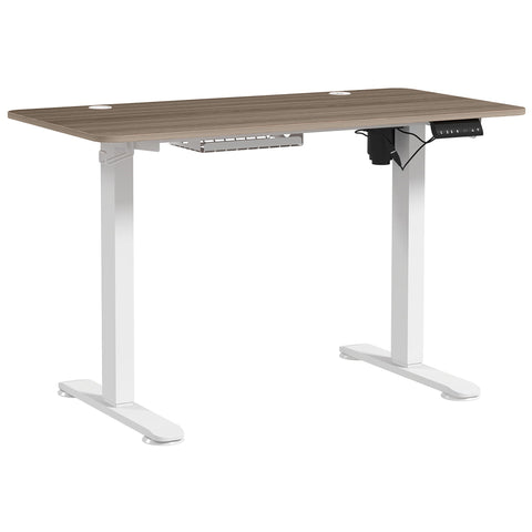 Rootz Electrical Stand-Up Desk - Height Adjustable Desk - Memory Function - Ergonomic Comfort - 120cm x 60cm x 72-116cm