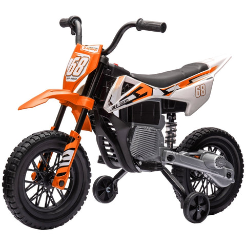 Rootz Electric Ride-On Motorcycle for Kids - Children's Vehicle - Toy Bike - Shock-Absorbing Wheels - 107cm x 56cm x 70cm