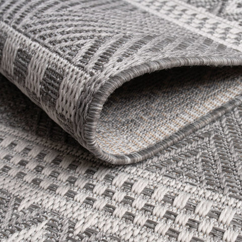 Flat Weave Rug – Scandinavian Style – Durable Polypropylene – Indoor/Outdoor – Easy to Clean – Geometric Patterns – Boho Chic