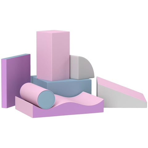 Rootz Soft Building Block Set - Foam Building Blocks - Toddler Toy - Stimulates Creativity and Imagination - Multicolored - 40cm x 40cm x 20cm