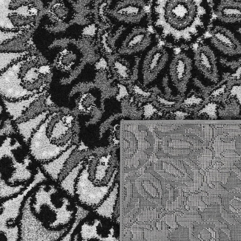 Patterned Short Pile Rug – Versatile – Geometric Design – Soft & Stylish