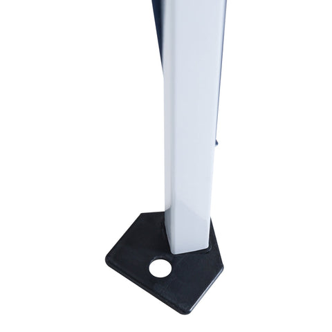 Rootz Pop-Up Garden Pavilion - Foldable Tent - Outdoor Canopy - UV-Resistant - 3x3m - Blue - Easy Setup with Carrying Bag