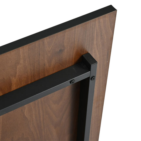 Rootz Modern Kitchen Dining Table - Bistro Table - Unique Design Table - Timeless Elegance - 138.5cm x 80cm x 75cm