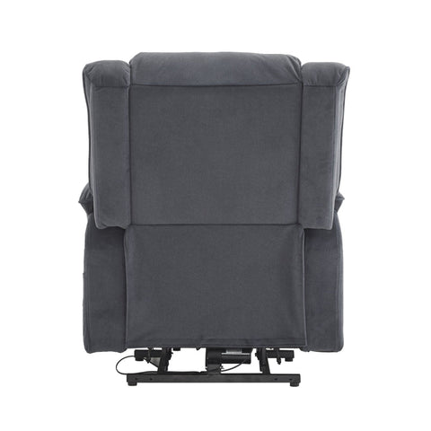 Rootz Electric TV Chair with Riser - Massage Recliner - Heated Armchair - 8 Massage Points & Lumbar Heat - 80cm x 98cm x 104cm