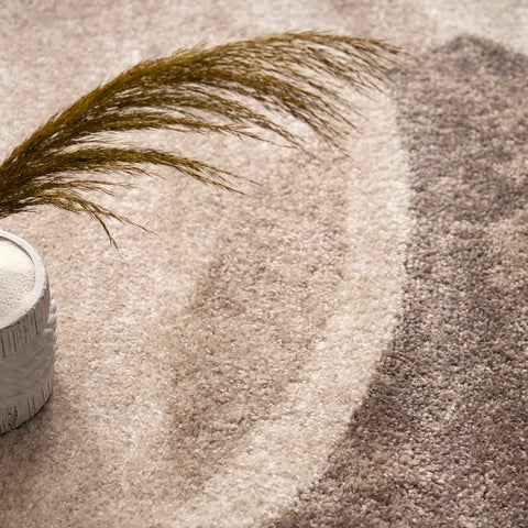 Modern Oriental Rug – Soft Short Pile, Durable & Moroccan Pattern – Easy Care