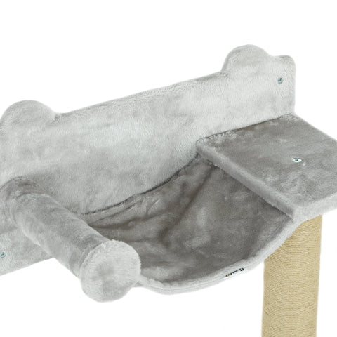 Rootz 5 Piece Cat Wall Climbing Set - Indoor Cat Playground - Cat Furniture - Space Saving - 60cm x 32cm x 140cm