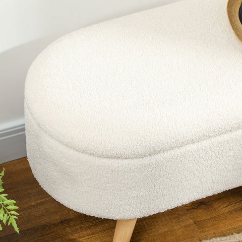 Rootz Bench with Storage - Seat - Ottoman - Modern Design - 82cm x 41cm x 45cm