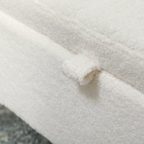 Rootz Storage Bench - Upholstered Seating - Ottoman Bench - Handy Storage - 114cm x 47cm x 46.5cm