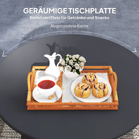 Rootz Side Table - Balcony Table - Coffee Table - Weatherproof & Durable - Ø70 x 42h cm