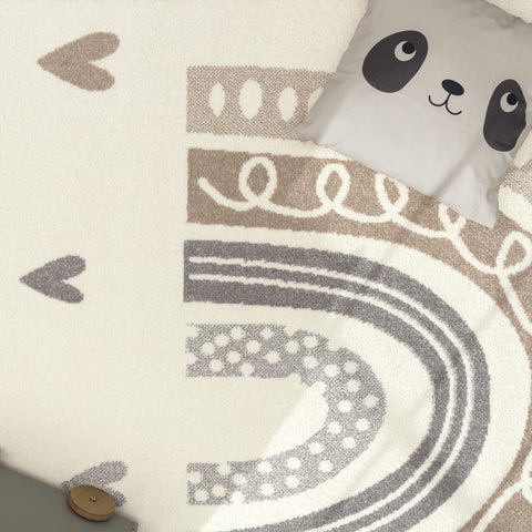 Kids Rug – Enchanting Night Sky Theme – Soft, Durable & Play-Friendly – Easy Care