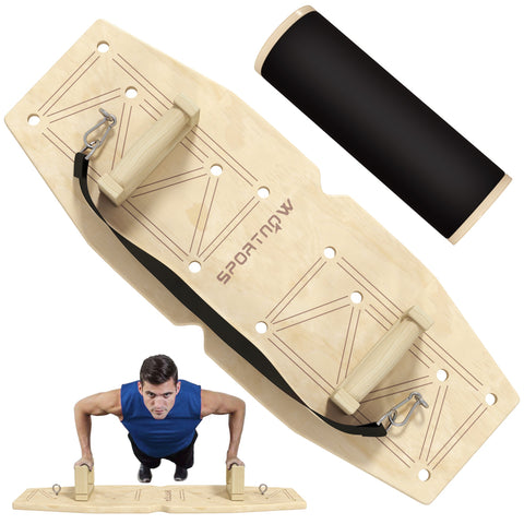 Rootz Push Up Bars Set - Push-Up Bars - Training Board - Enhance Fitness - 80cm x 30cm x 26cm