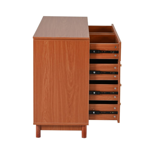 Rootz Dressing Table with Mirror - Vanity Table - Makeup Desk - LED Lighting - 100cm x 40cm x 74cm - Ample Storage & Stylish Design