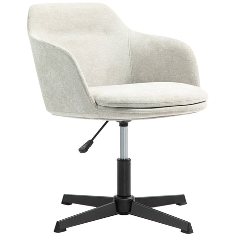 Rootz Rotatable Office Chair - Swivel Chair - Adjustable Desk Chair - High-Density Foam Comfort - 57cm x 59cm x 68-78cm