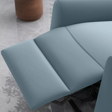 Rootz Sta-op-hulpstoel - Ontspanningsstoel - TV-stoel - Geïntegreerde voetensteun - Zijvak - Kabelafstandsbediening - Blauw - 84 x 89,5 x 105 cm