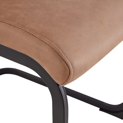 Rootz 4 Modern Dining Chairs Set - Ergonomic Chairs - Minimalist Seating - High Comfort - 43cm x 54cm x 100cm